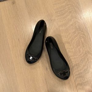Mini Melissa black shoes - size 1